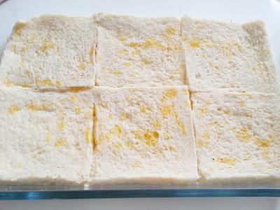 PASTEL DE SANWICH DE JAMÓN Y QUESO