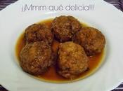 Albóndigas choco