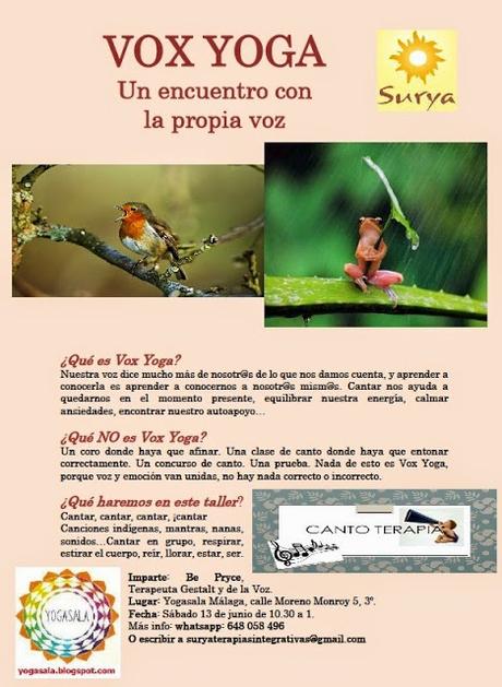 VOX YOGA: UN ENCUENTRO CON LA PROPIA VOZ