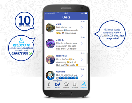 #FelicitaDacia Sopla las velas con Dacia por su décimo aniversario