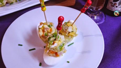 Entrantes de ensaladillas Entrantes de ensaladillas