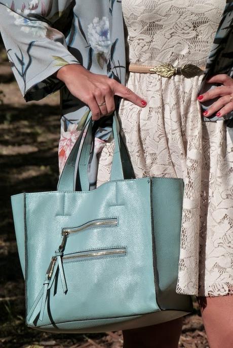 Otro look con Kimono de flores