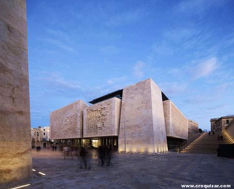 NOT-056-Renzo Piano Modernizes Ancient Material in Malta-2