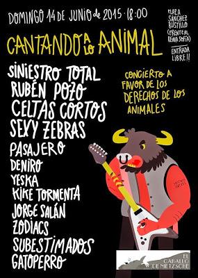 Cantando a lo Animal: Pasajero, Celtas Cortos, Sexy Zebras, Deniro, Siniestro Total...