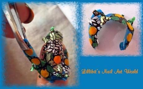 I like... Látex líquido azul