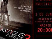 Sorteamos entradas dobles para preestreno 'Insidious: Capítulo