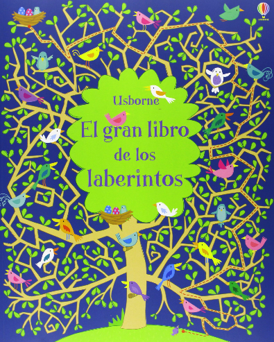 El gran libro de los laberintos, editorial Usborne