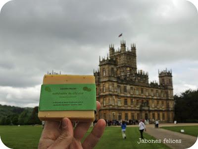 Jabones felices viajeros en Downton Abbey