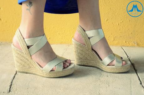 Mi Vestido Azul - Zapatos cuña Marypaz
