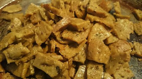 Hamburguesa de kebab de seitán