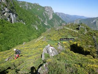 La Tchamera-Campos de Gobia-Braña Bustietchu-Senda las Cabras