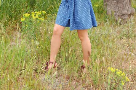 Vestido topos Vestido topos