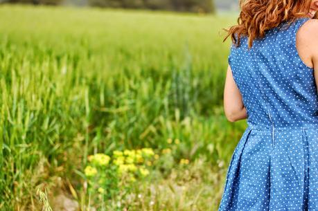 Vestido topos Vestido topos