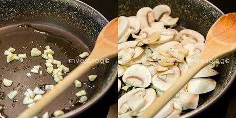 Receta Arroz integral con Quinoa y Champiñones