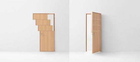 El diseñador japonés Nendo, experimenta con las puertas