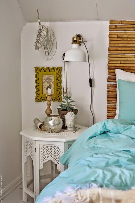 un dormitorio veraniego