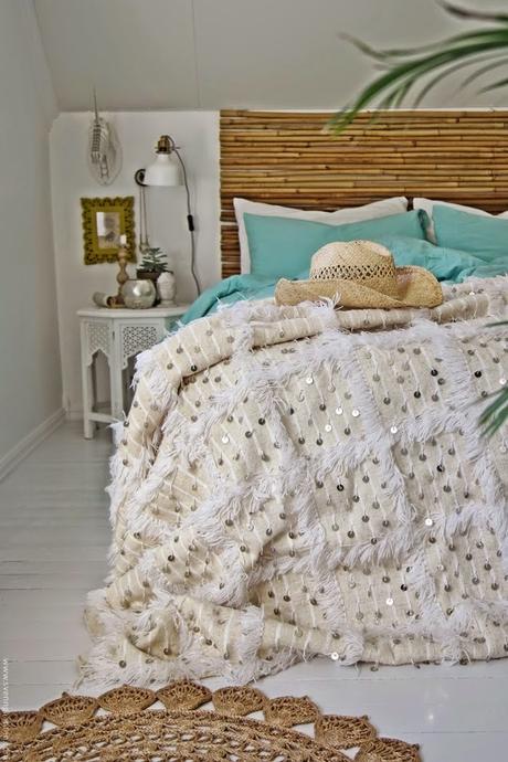 un dormitorio veraniego