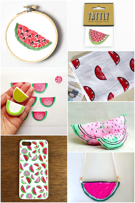 Etsy Finds #93. Watermelon love
