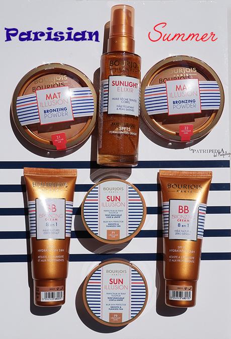 Bourjois Parissian Summer; navy, sweet and bronzed