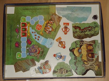 El juego de tablero de El Hobbit de MB(1978)