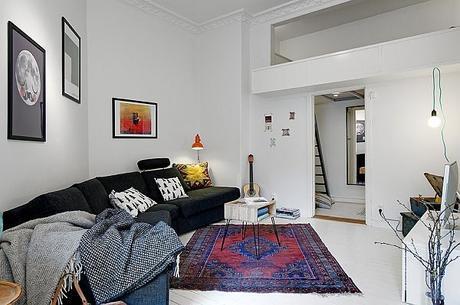 Estilo nórdico, decorando un piso pequeño pequeño gran piso nórdico 5