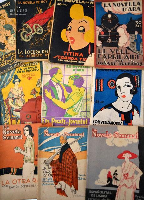 colección la novela de hoy, portadas, principios del siglo xx, novelas, artemio precioso, Valle Inclan, diseño