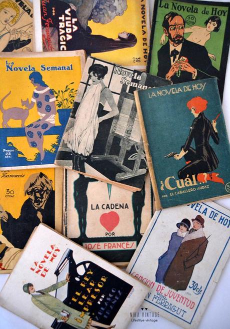 colección la novela de hoy, portadas, principios del siglo xx, novelas, artemio precioso, Valle Inclan, diseño