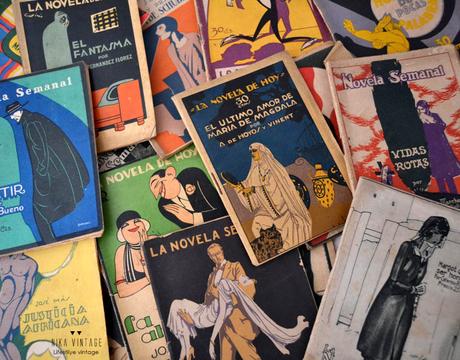 colección la novela de hoy, portadas, principios del siglo xx, novelas, artemio precioso, Valle Inclan, diseño