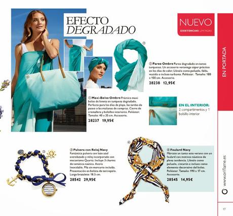 ORIFLAME CATALOGO 8: ¡¡¡ARRIBA EL COLOR, BIENVENIDA AL VERANO!!!
