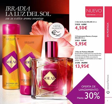 ORIFLAME CATALOGO 8: ¡¡¡ARRIBA EL COLOR, BIENVENIDA AL VERANO!!!