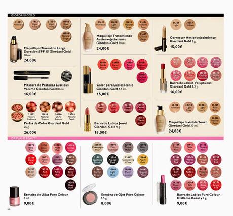 ORIFLAME CATALOGO 8: ¡¡¡ARRIBA EL COLOR, BIENVENIDA AL VERANO!!!