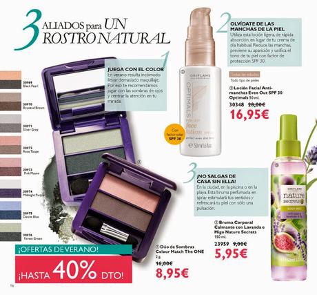 ORIFLAME CATALOGO 8: ¡¡¡ARRIBA EL COLOR, BIENVENIDA AL VERANO!!!