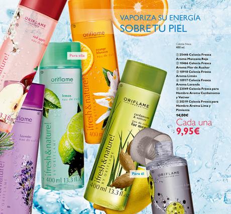 ORIFLAME CATALOGO 8: ¡¡¡ARRIBA EL COLOR, BIENVENIDA AL VERANO!!!
