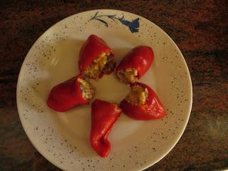 PIMENTOS RELLENOS DE ARROZ
