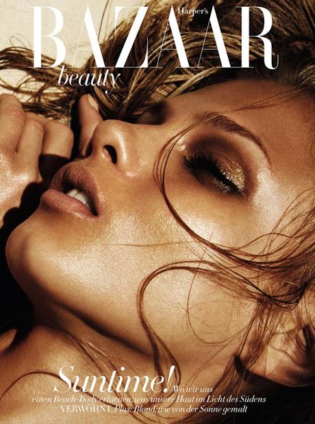 Anna Selezneva es una belleza dorada para Bazaar Alemania