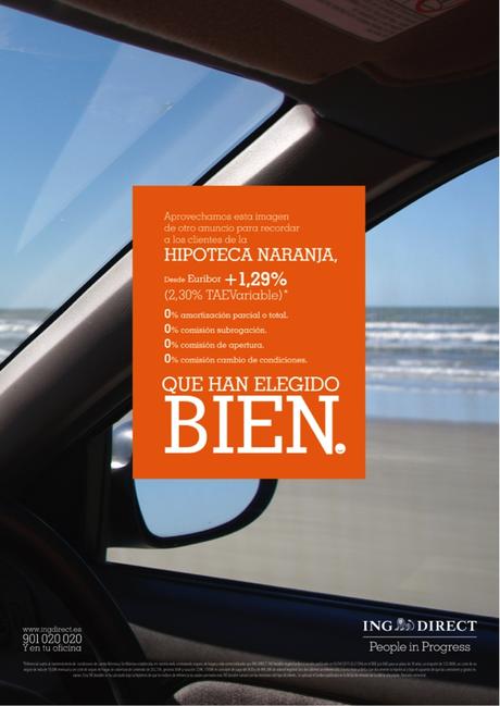 “Has elegido bien”, una campaña diferente para la Hipoteca NARANJA de ING Direct