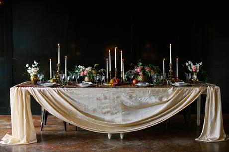 Detalle mesa boda de estilo bohemio