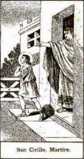 San Cirilo, niño mártir.