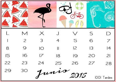 Fondos de pantalla con calendario - Junio 2015