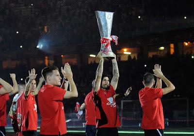números de la temporada 14/15 del Sevilla FC