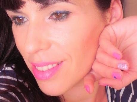 Labios y uñas Magenta con Perfect Beauty by J.C. (look y manicura)