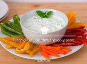 Tzatziki. aperitivo fresco sano