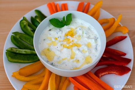Tzatziki. Un aperitivo fresco y sano