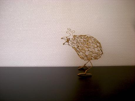 Pollito de alambre de Mickael Delalande
