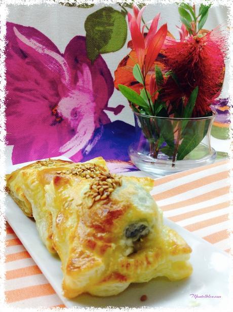 Crujiente de morcilla con sésamo Crujiente de morcilla con sésamo