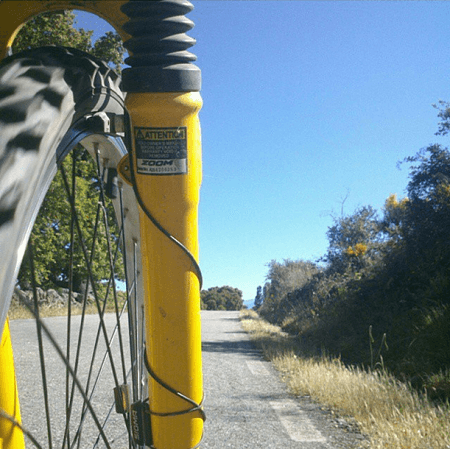 Foto horquilla Mountain Bike