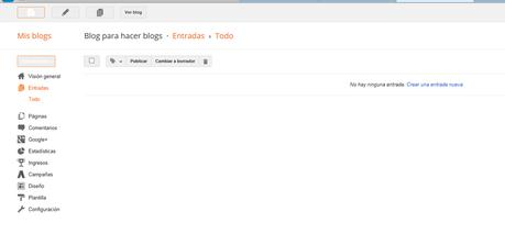 Como crear un blog en Blogger