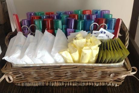 Detalles de una boda con estrellas