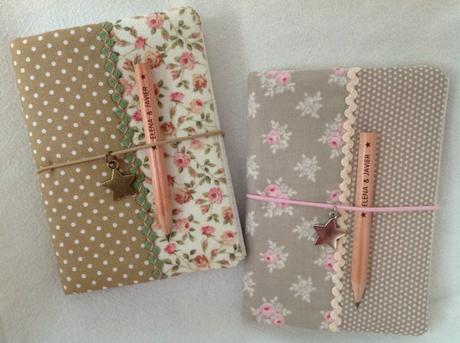 Detalles de una boda con estrellas