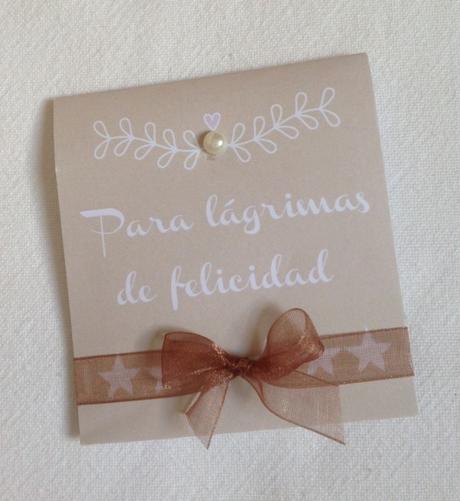 Detalles de una boda con estrellas